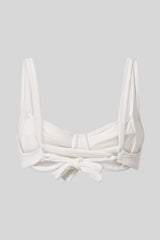 Immaculate Vegan - AQVA Swimwear Turqueta Recycled Polyamide Bikini Top | Nude