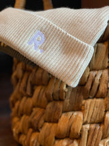 Immaculate Vegan - Ration.L RATION.L Logo R. Organic Beanie (Galaxy Cream) Galaxy Cream