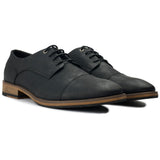 Immaculate Vegan - V.GAN Ginger 2 Men's Vegan Leather Derby Shoes | Black