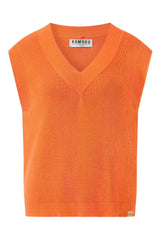 Immaculate Vegan - KOMODO SANDER - Cotton Tencel Vest - Orange