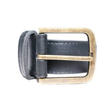 Immaculate Vegan - Green Laces Green Laces Bo Belt - Black Brass Buckle Inches