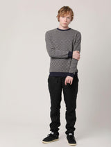 Immaculate Vegan - KOMODO Hakku Men's Organic Cotton Jumper | Navy
