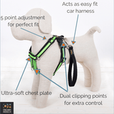 Immaculate Vegan - Oscar & Hooch Signature Range Dog Harness | Multiple Colours