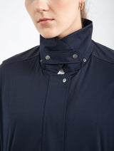 Immaculate Vegan - Protected Species Waterproof Harrington Jacket | Navy