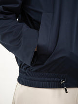 Immaculate Vegan - Protected Species Waterproof Harrington Jacket | Navy