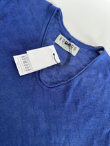 Immaculate Vegan - KOMODO POLLY Organic Cotton Vest - Blue