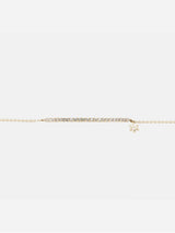 Immaculate Vegan - BLOOMTINE Illuminess™ 14K Gold Diamond Bar Bracelet | Gold