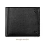 Immaculate Vegan - Watson & Wolfe Coin Wallet in Chestnut Brown and Emerald