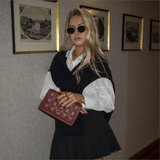 Immaculate Vegan - SKYLA JAMIE Vegan Crossbody Bag - Auburn