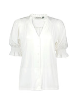 Immaculate Vegan - Baukjen Noa LENZING™ ECOVERO™ Blouse | Pure White UK6 / EU34 / US2 / Pure White