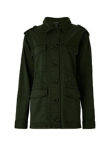 Immaculate Vegan - Baukjen Drake Organic Cotton Utility Jacket | Deep Khaki