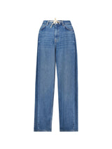 Immaculate Vegan - Baukjen Petite Leonor Tie Front Wide Leg Jeans