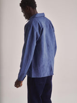 Immaculate Vegan - KOMODO Men's Railway Handwoven Cotton Hemp Blend | Blue