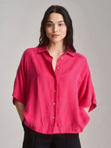 Immaculate Vegan - KOMODO Kimono Women's Cupro Shirt | Pink