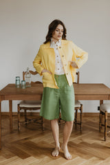 Immaculate Vegan - Laume Linen Women's linen jacket Preila