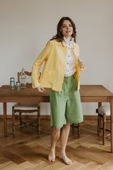 Immaculate Vegan - Laume Linen Women's linen jacket Preila