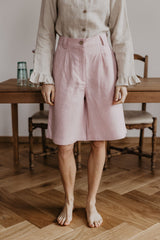 Immaculate Vegan - Laume Linen Women's linen shorts Palanga