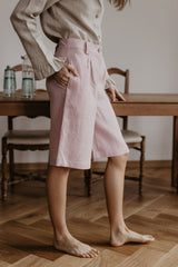 Immaculate Vegan - Laume Linen Palanga Women's Linen Shorts | Multiple Colours