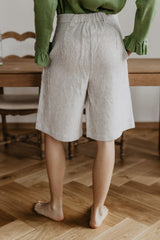 Immaculate Vegan - Laume Linen Palanga Women's Linen Shorts | Multiple Colours
