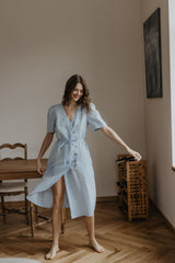 Immaculate Vegan - Laume Linen Smiltyne Women's Linen Dress | Multiple Colours