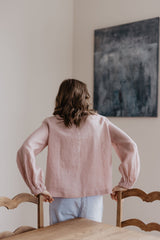 Immaculate Vegan - Laume Linen Women's linen blouse Nida