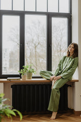 Immaculate Vegan - Laume Linen Women's linen jacket Preila