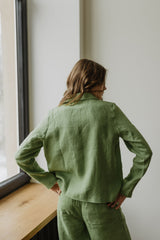 Immaculate Vegan - Laume Linen Women's linen jacket Preila