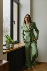 Immaculate Vegan - Laume Linen Women's linen blazer Neringa