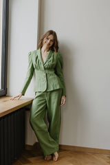 Immaculate Vegan - Laume Linen Women's linen blazer Neringa