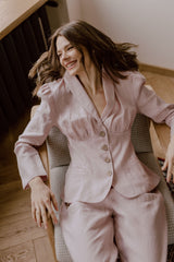 Immaculate Vegan - Laume Linen Women's linen blazer Neringa