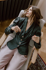 Immaculate Vegan - Laume Linen Women's linen blazer Neringa