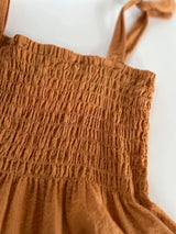 Immaculate Vegan - KOMODO Gaia Women's Cheesecloth Vest | Orange