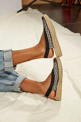 Immaculate Vegan - MOMOC Vichy Jute Vegan Sandals | Check