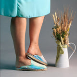 Immaculate Vegan - Lazuli My Mule Dawn Vegan Slide Espadrilles | Water