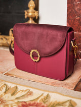 Immaculate Vegan - Minuit sur Terre Stellan Apple Leather Vegan Crossbody Bag | Burgundy