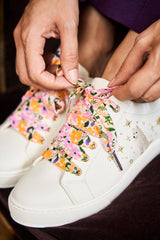 Immaculate Vegan - Minuit sur Terre Lacets Fleurs Estivales