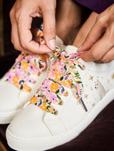 Immaculate Vegan - Minuit sur Terre Lacets Fleurs Estivales