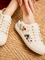 Immaculate Vegan - Minuit sur Terre Virevolte Recycled Grain Leather Vegan Sneakers | Autumn Cinnamon UK2.5 / EU35 / US4