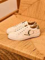 Immaculate Vegan - Minuit sur Terre Virevolte Recycled Grain Leather Vegan Sneakers | Edwige Sage