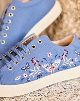 Immaculate Vegan - Minuit sur Terre Virevolte Papillons Cobalt