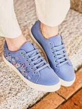 Immaculate Vegan - Minuit sur Terre Virevolte Papillons Cobalt