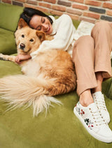 Immaculate Vegan - Minuit sur Terre Virevolte Recycled Grain Leather Vegan Sneakers | Autumn Cinnamon