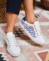 Immaculate Vegan - Minuit sur Terre Virevolte Recycled Grain Leather Vegan Sneakers | Foliage