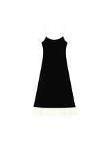 Immaculate Vegan - PLC Modal Women's Short Slip Dress | Multiple Colours Black & White / UK6 / EU34 / US2