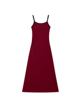 Immaculate Vegan - PLC Modal Women's Midi Slip Dress | Multiple Colours Berry / UK6 / EU34 / US2