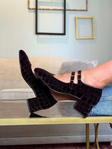 Immaculate Vegan - MOMOC Tacón midi Pigalle Marrón