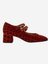 Immaculate Vegan - MOMOC Tacón midi Pigalle Teja