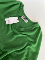 Immaculate Vegan - KOMODO Clover Women's Cotton Tencel Jumper | Jungle Green