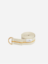 Immaculate Vegan - Souleway Natural Cotton Yoga Strap | Sand & Mustard Sand/Mustard