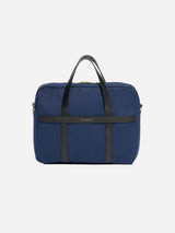Immaculate Vegan - Souleway Natural Cotton Canvas Laptop Bag | Multiple Colours Navy Blue